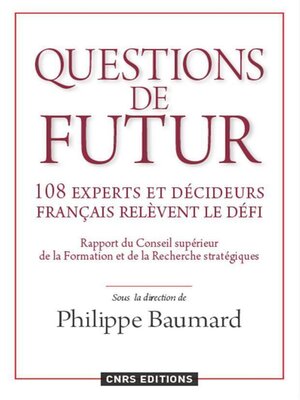 cover image of Penser le futur